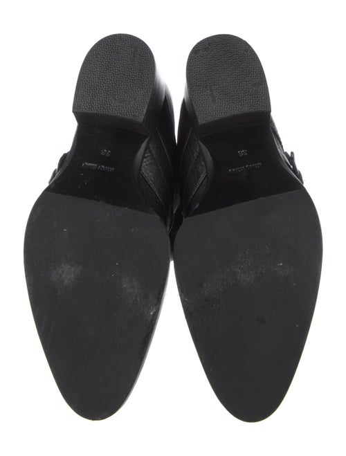 Miu Miu Leather Moto Boots