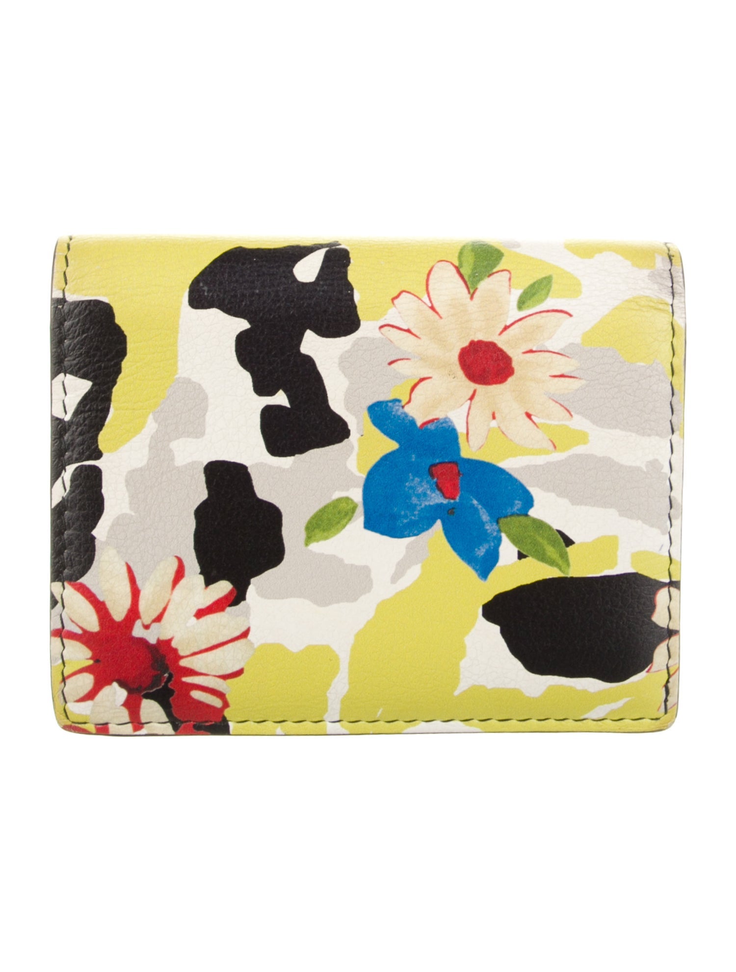 Miu Miu Leather Printed Wallet