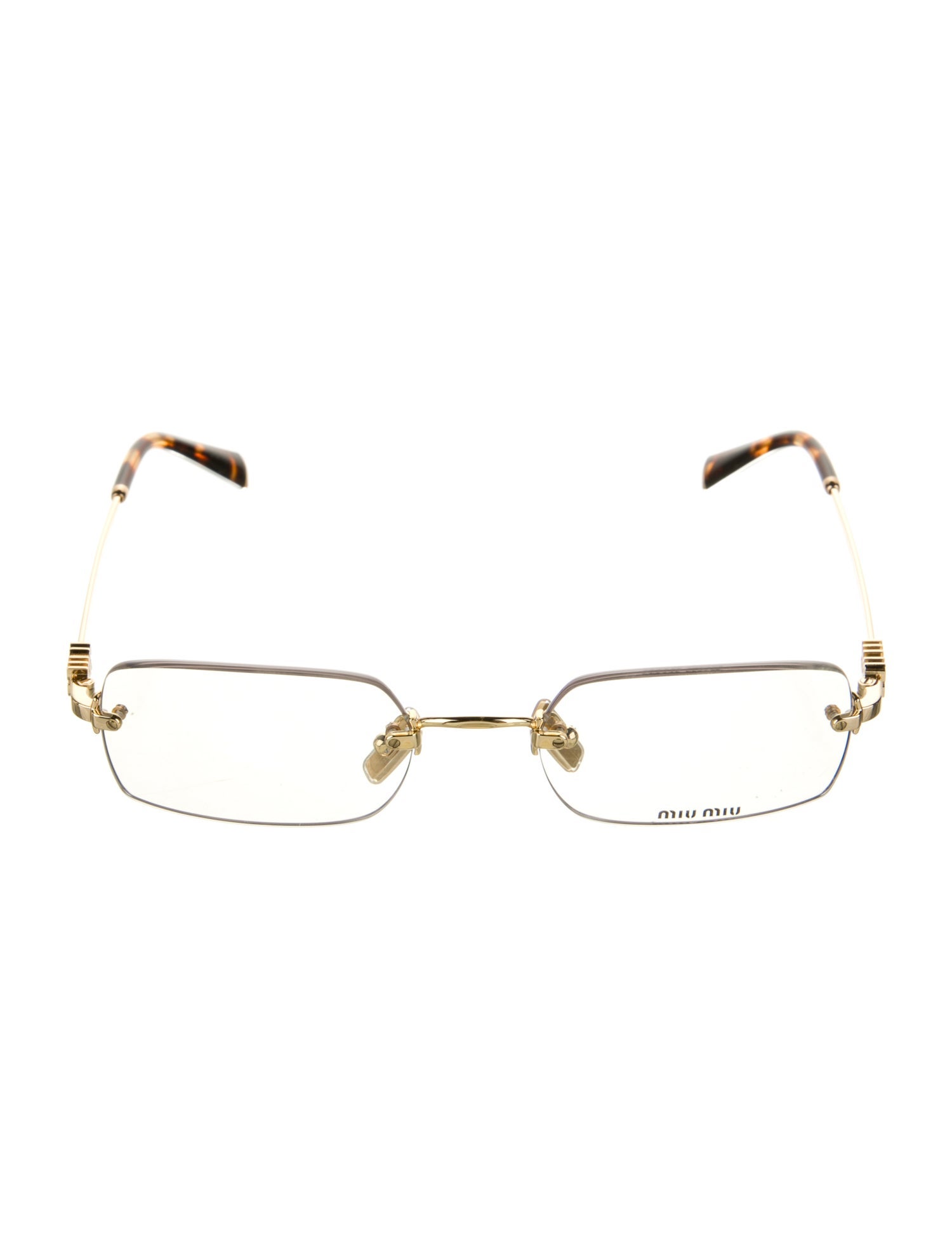 Miu Miu Square Eyeglasses