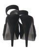 Miu Miu Suede Slingback Sandals
