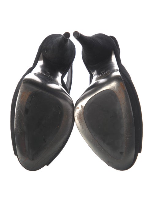 Miu Miu Suede Slingback Sandals