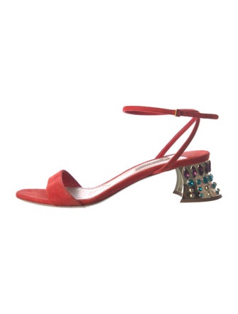 Miu Miu Suede Sandals