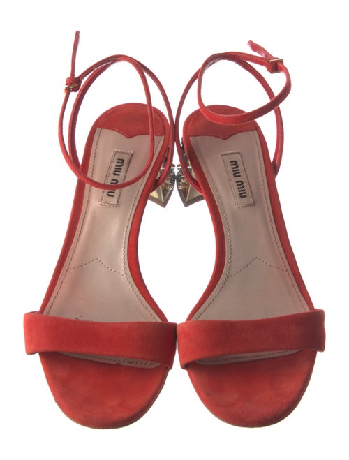 Miu Miu Suede Sandals