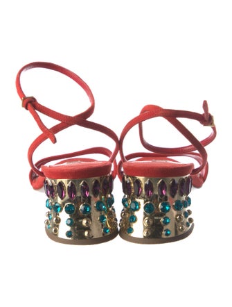 Miu Miu Suede Sandals