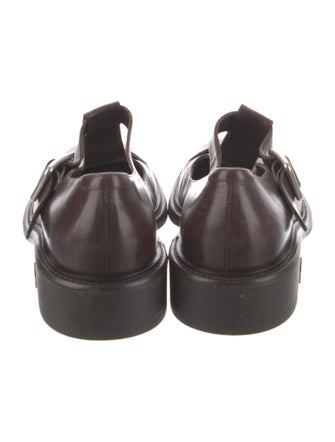 Miu Miu Leather Mary Jane Flats
