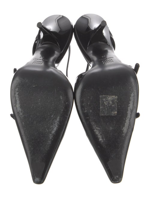 Miu Miu Patent Leather Slingback Pumps
