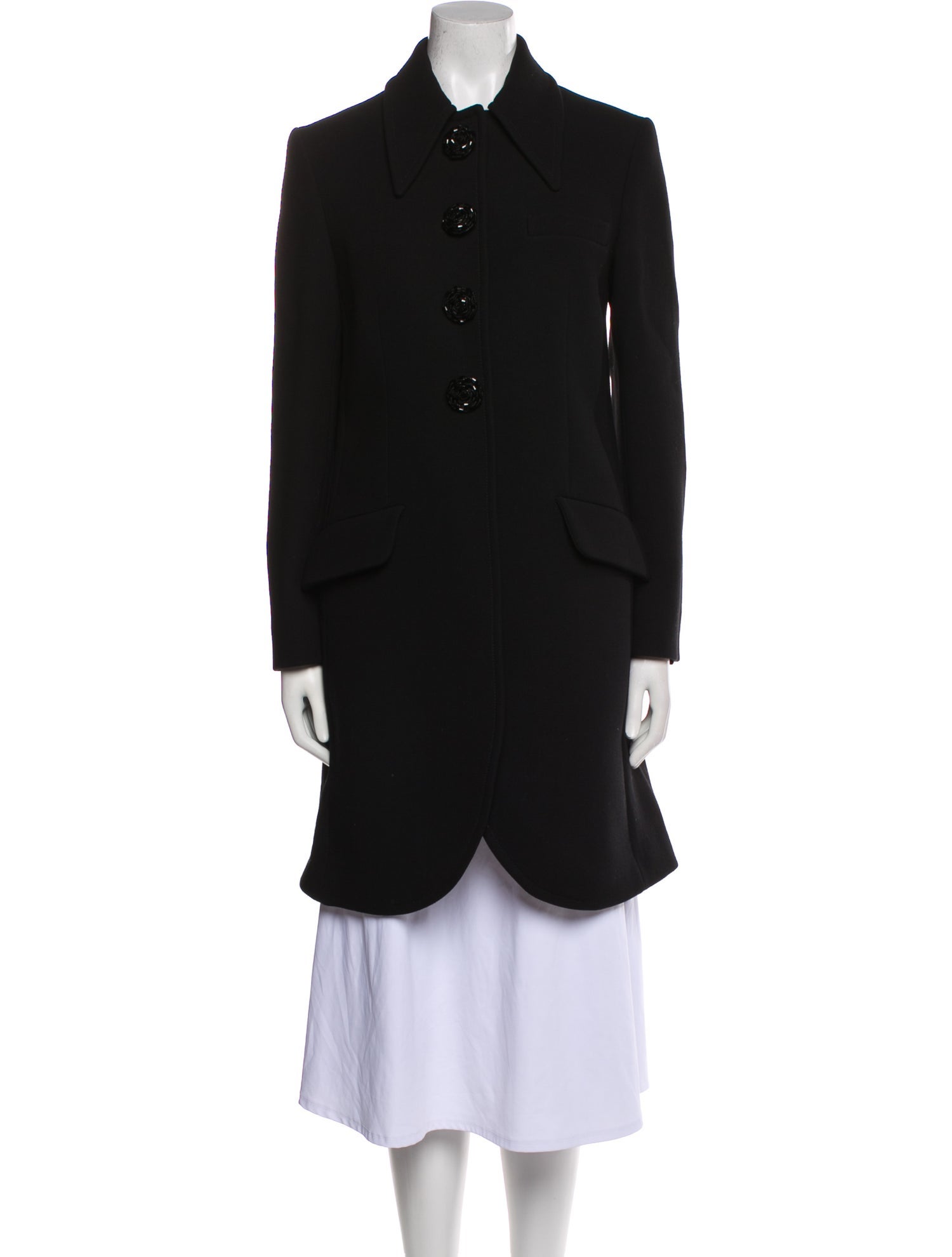 Miu Miu 2012 Virgin Wool Fur Coat