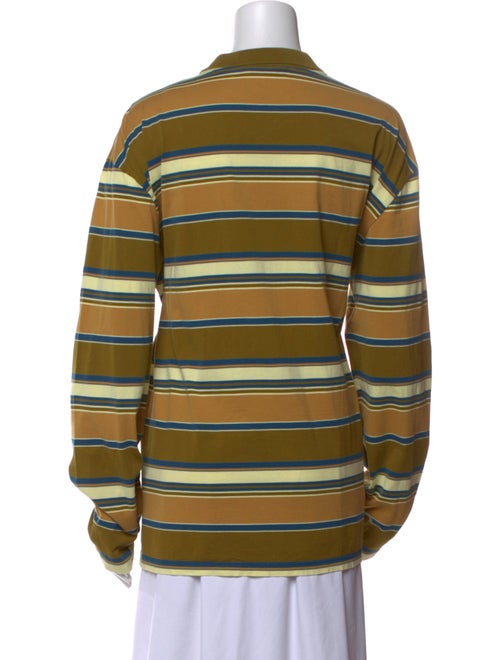 Miu Miu 2024 Striped Polo