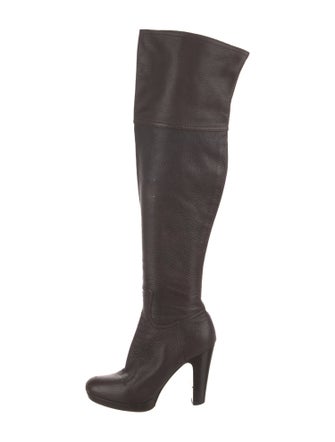 Miu Miu Leather Boots