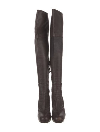 Miu Miu Leather Boots