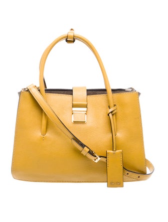 Miu Miu Leather Top Handle Bag