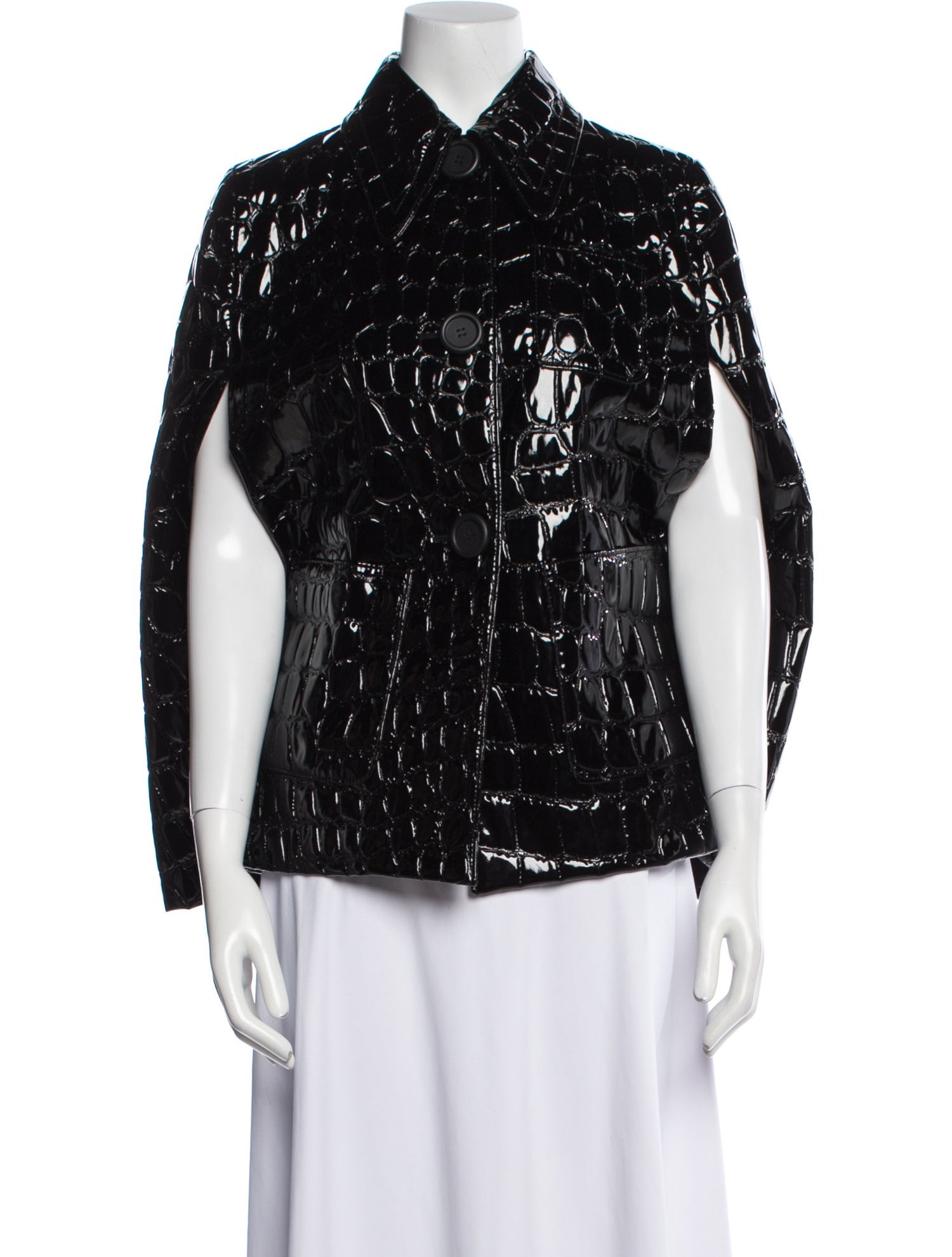 Miu Miu 2015 Faux Leather Jacket w/ Tags