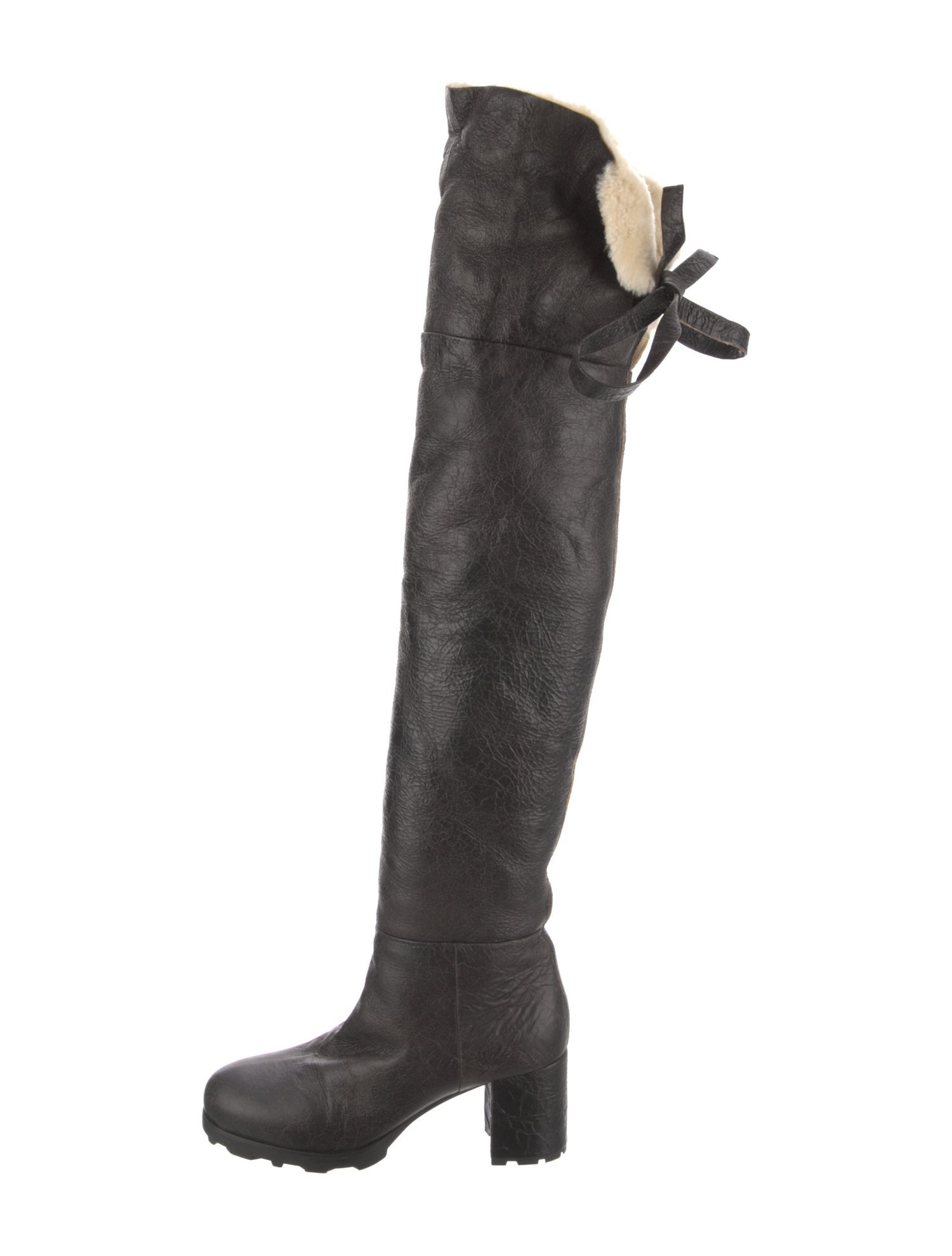 Miu Miu Leather Boots