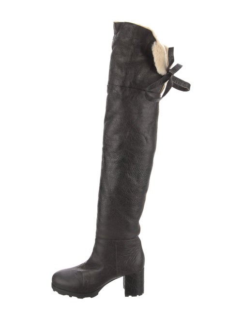 Miu Miu Leather Boots