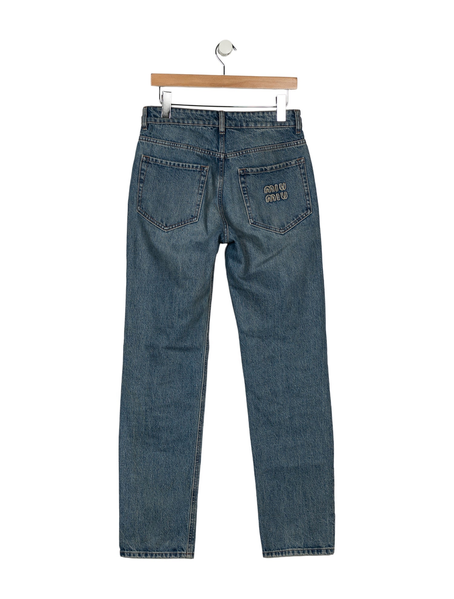 Miu Miu 2025 Straight Leg Jeans