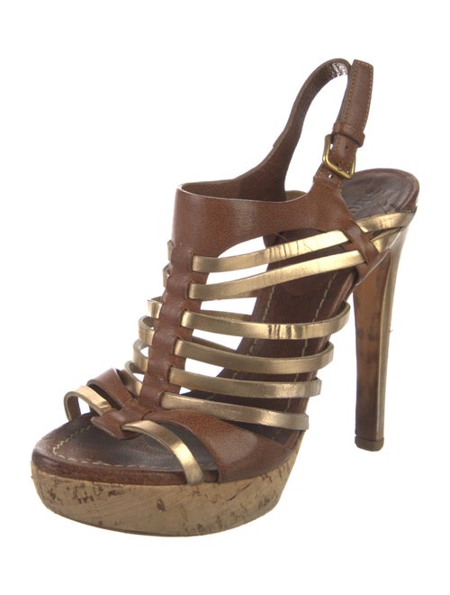 Miu Miu Leather Slingback Pumps