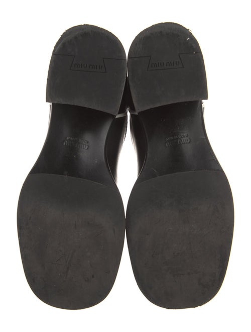 Miu Miu Leather Riding Boots