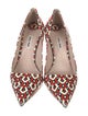 Miu Miu Patent Leather Printed Pumps