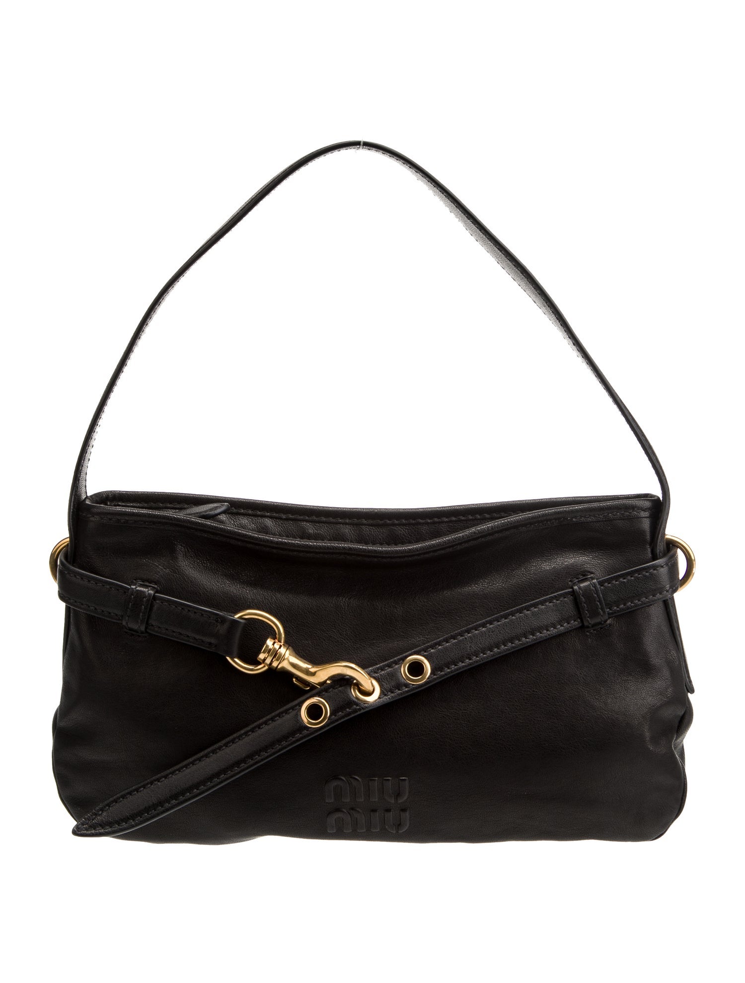 Miu Miu Leather Aventure Bag