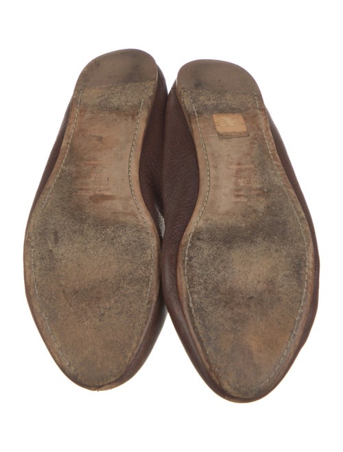 Miu Miu Leather Mary Jane Flats