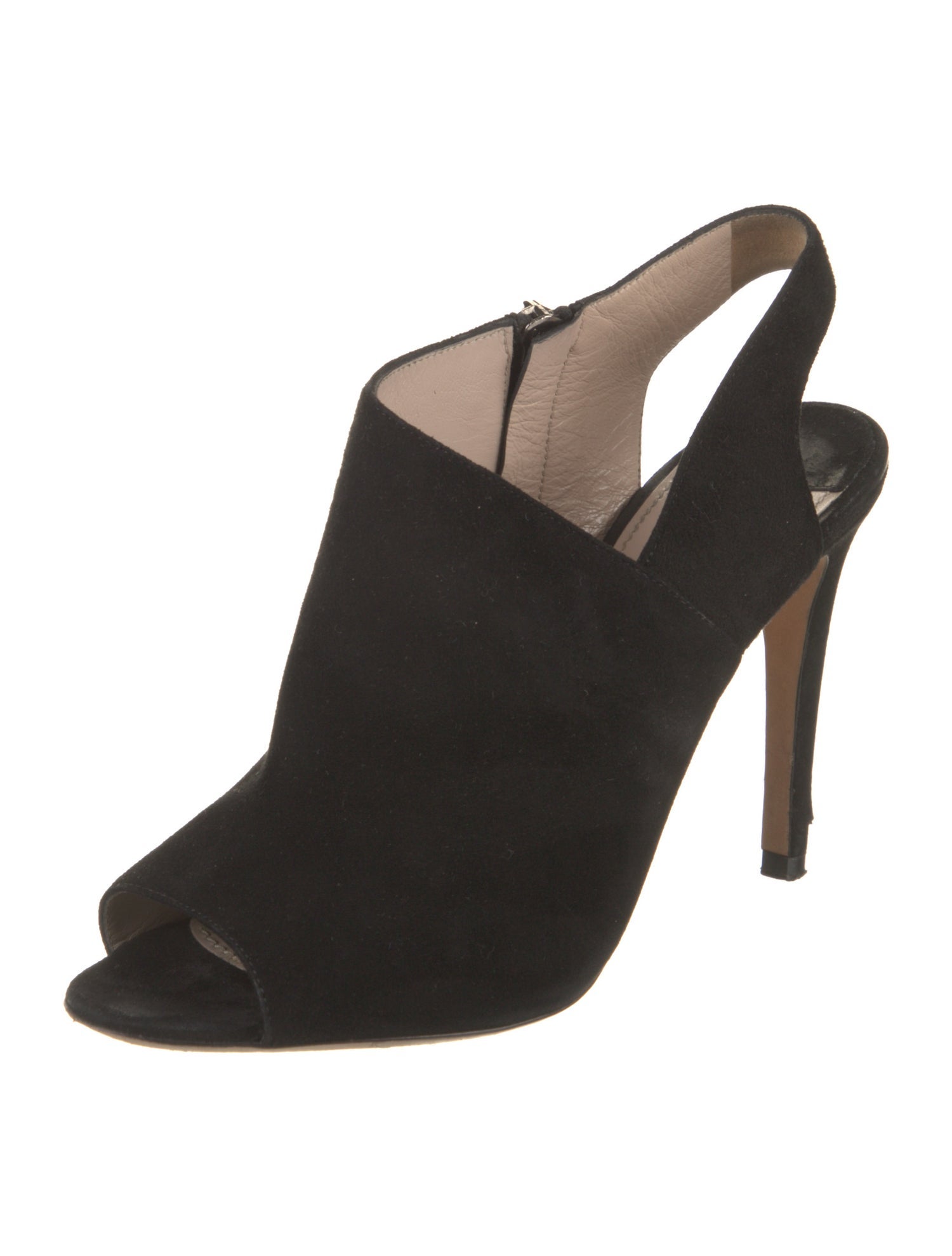 Miu Miu Suede Slingback Sandals