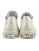 Miu Miu Patent Leather Crystal Embellishments Sneakers