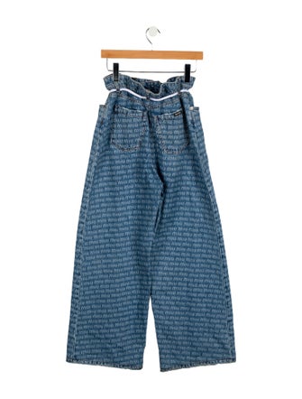 Miu Miu 2021 Wide Leg Jeans
