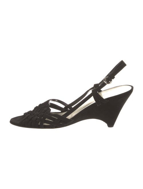 Miu Miu Leather Printed Slingback Pumps