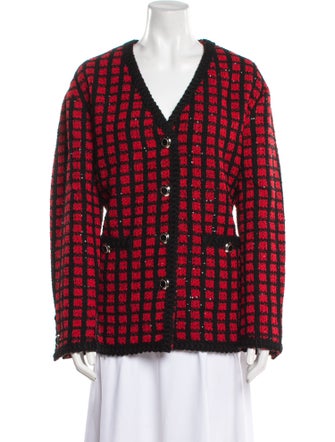 Miu Miu 2019 Plaid Print Blazer