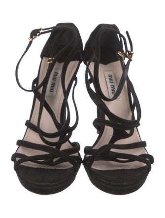 Miu Miu Suede Sandals