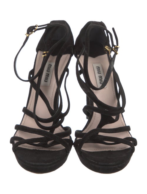 Miu Miu Suede Sandals