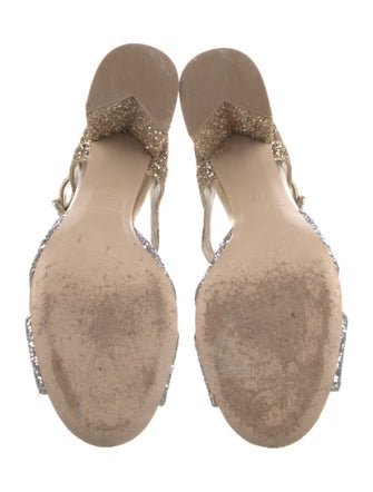 Miu Miu Glitter Sandals