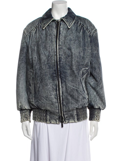 Miu Miu 2018 Printed Denim Jacket