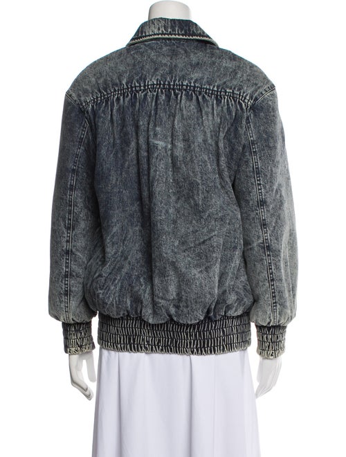 Miu Miu 2018 Printed Denim Jacket