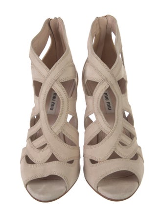 Miu Miu Suede Sandals