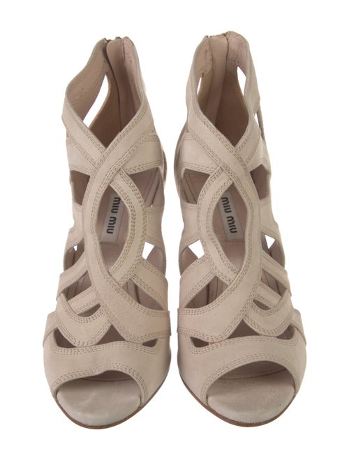 Miu Miu Suede Sandals