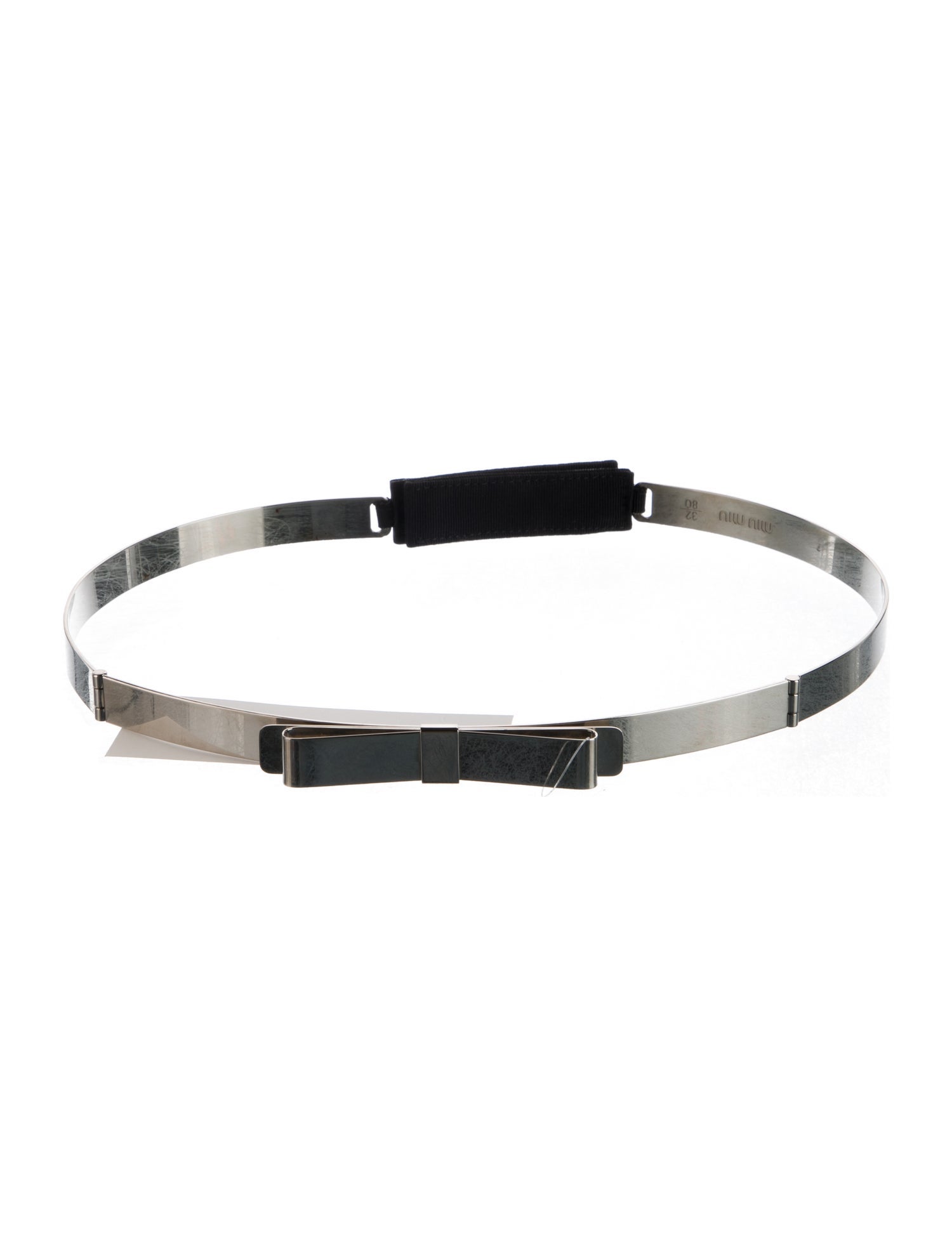 Miu Miu 485292 Skinny Waist Belt