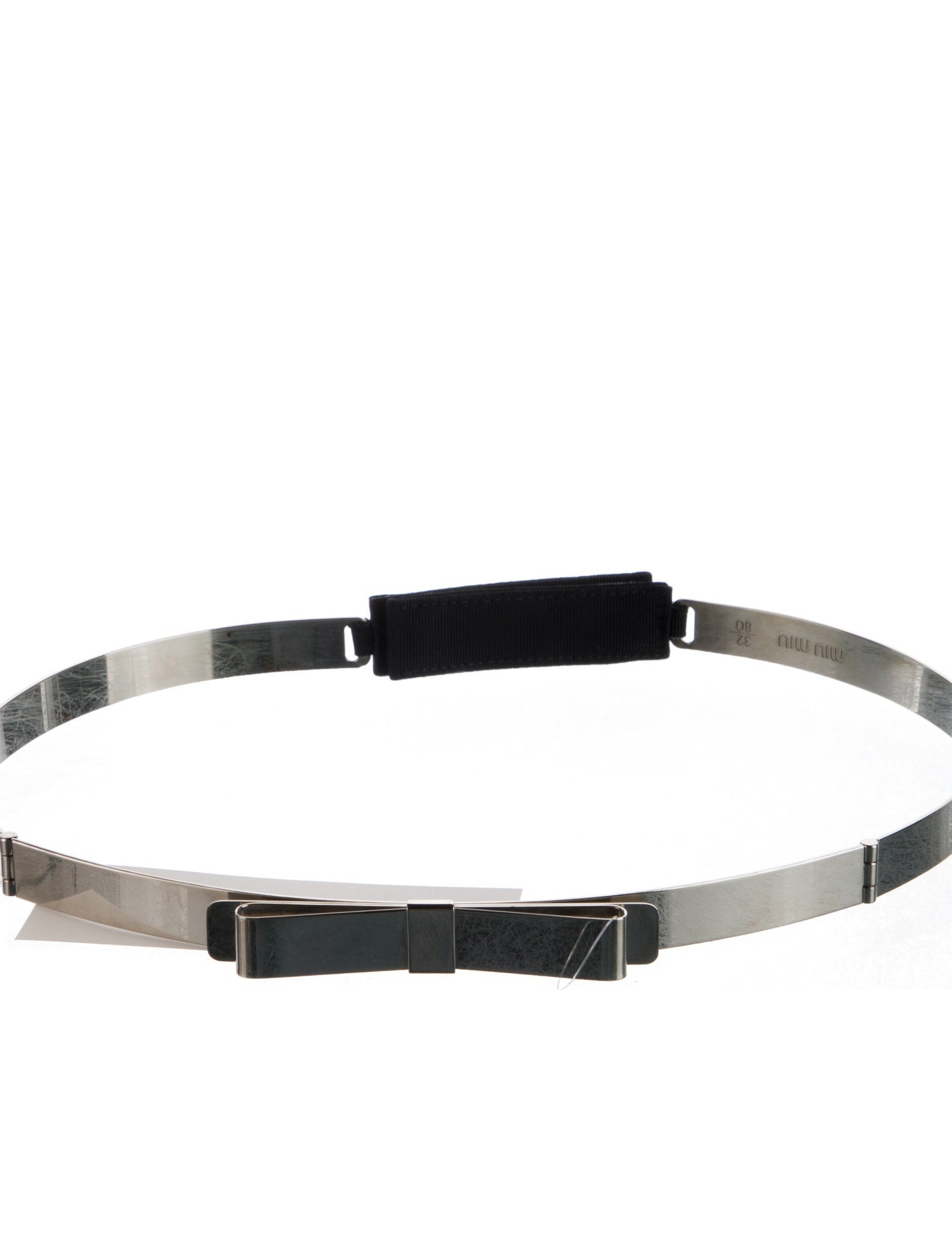 Miu Miu 485292 Skinny Waist Belt