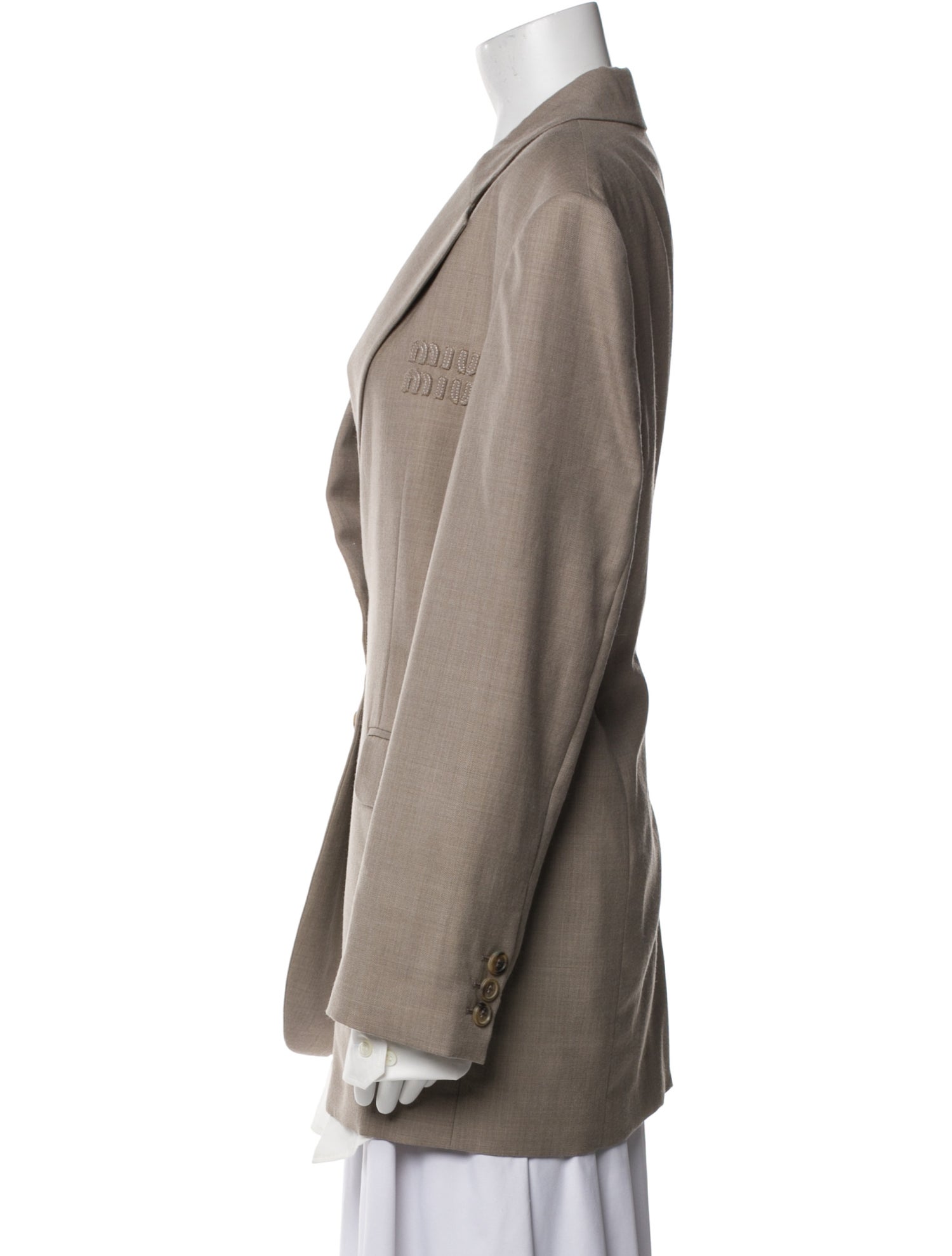 Miu Miu 2024 Virgin Wool Blazer