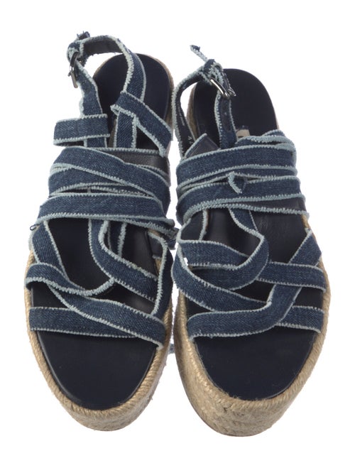 Miu Miu Denim Espadrilles