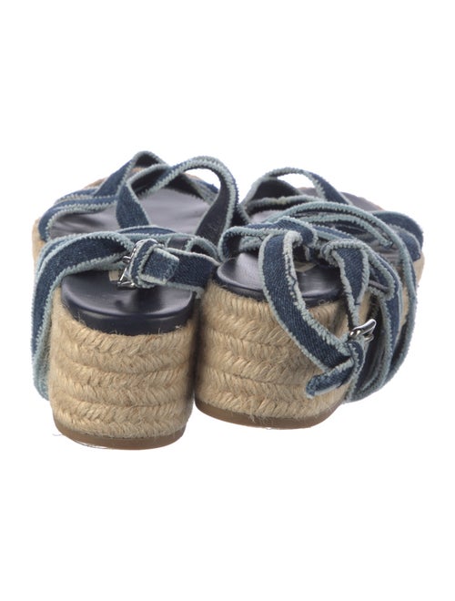 Miu Miu Denim Espadrilles