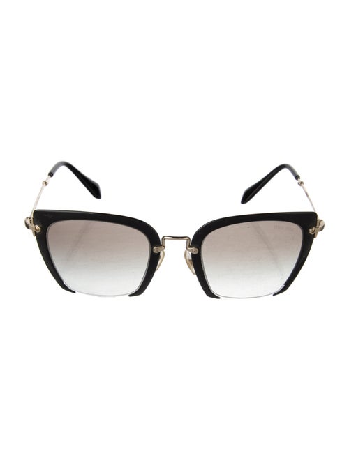 Miu Miu Square Gradient Sunglasses
