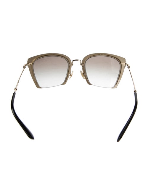 Miu Miu Square Gradient Sunglasses