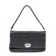 Miu Miu Leather Crystal Chain Flap Clutch