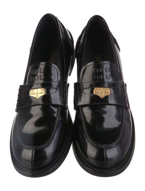 Miu Miu Leather Loafers