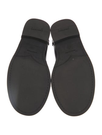 Miu Miu Leather Loafers
