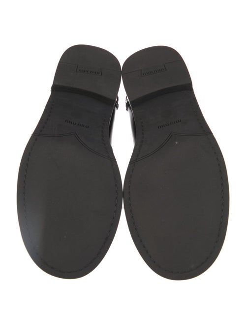 Miu Miu Leather Loafers