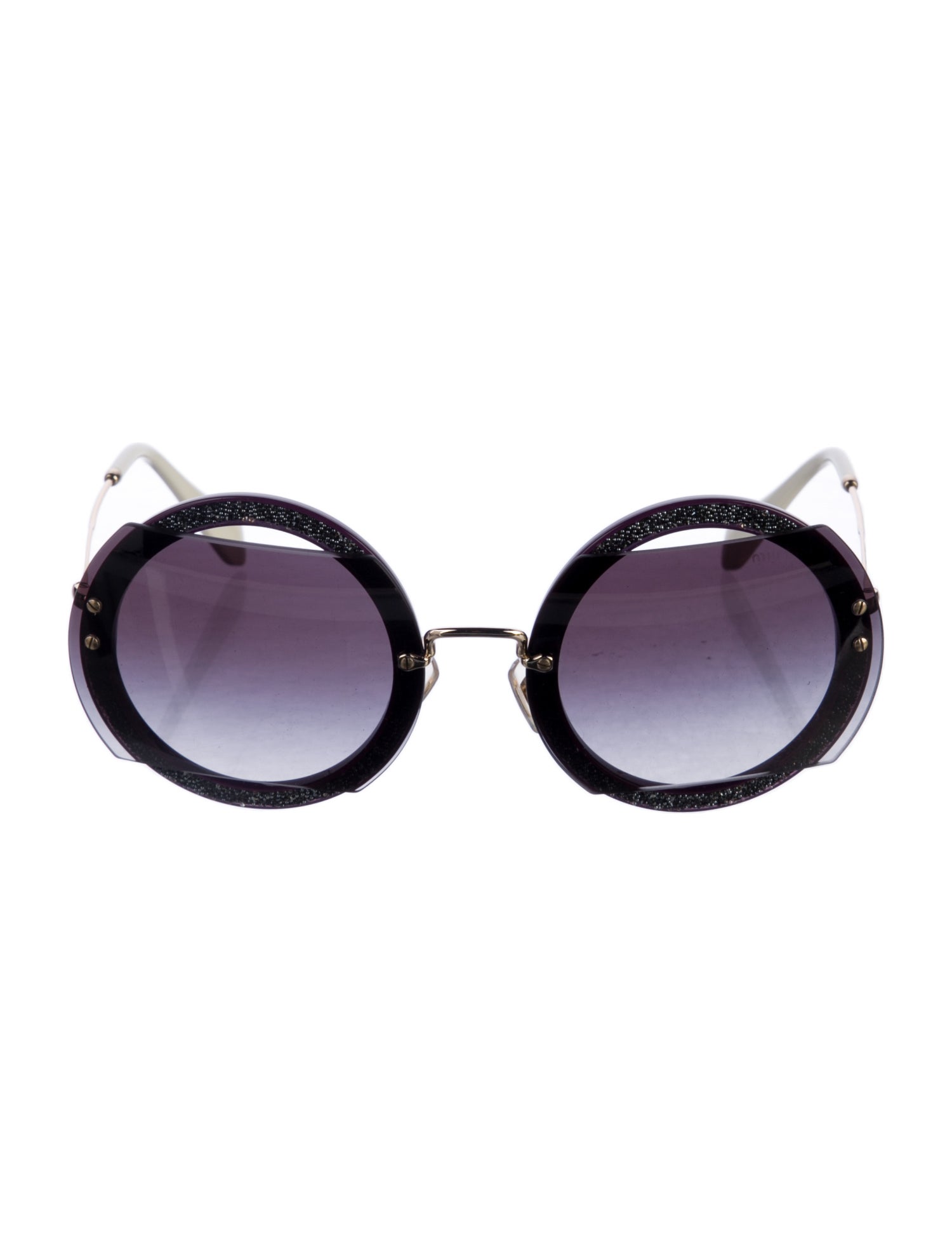 Miu Miu Oversize Gradient Sunglasses