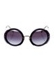 Miu Miu Oversize Gradient Sunglasses