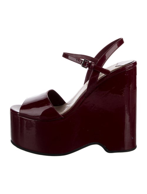 Miu Miu Patent Leather Sandals